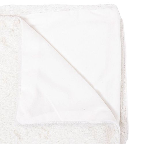 Plaid Four Tilde Blanc 130x180