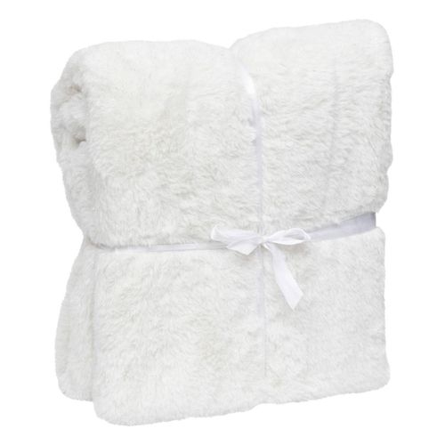 Plaid Four Tilde Blanc 130x180