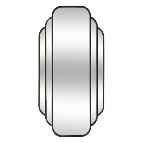 Miroir Mural Benedita Noir 100x50cm