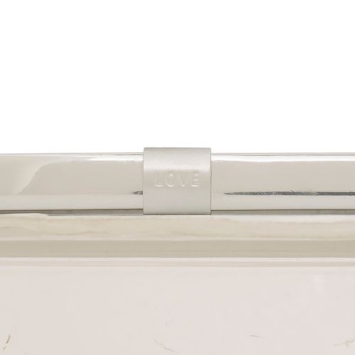 Lot de 4 miroirs organiques ROMAN Argenté