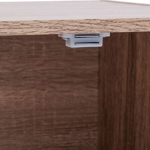 Etagère 4 Cases Effet Bois Mix'n Door - Beige