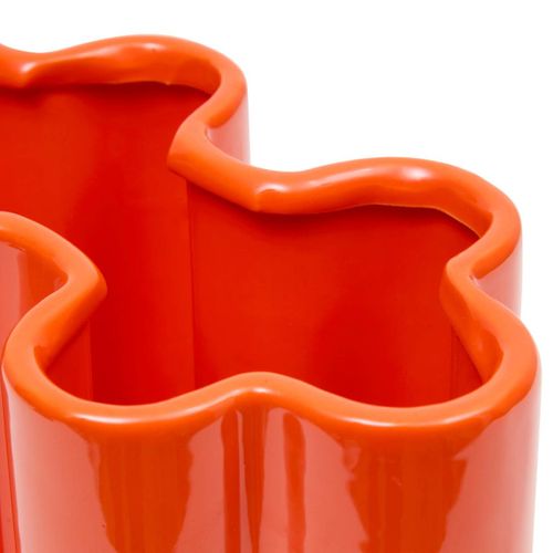 Vase Flow Orange H17,2cm
