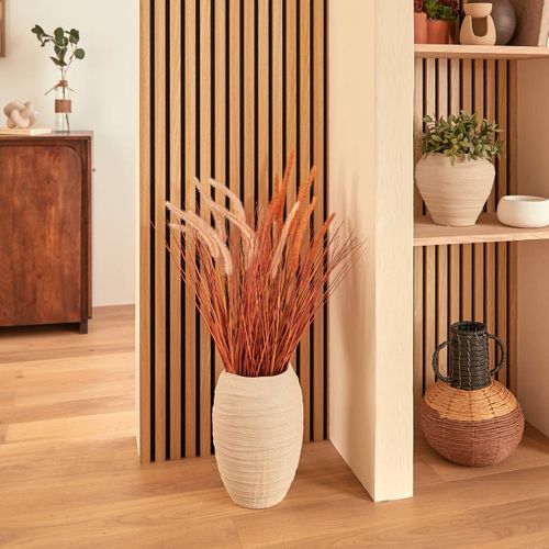 Vase Prudi Blanc H31,5cm