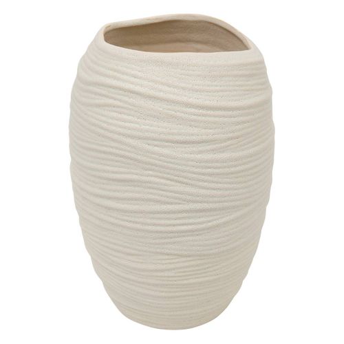 Vase Prudi Blanc H31,5cm