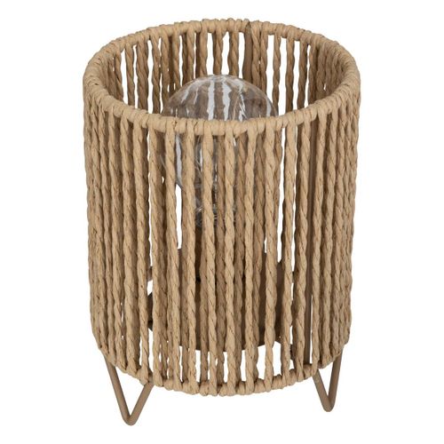 Lampe En Papier Naturel Ida H17cm