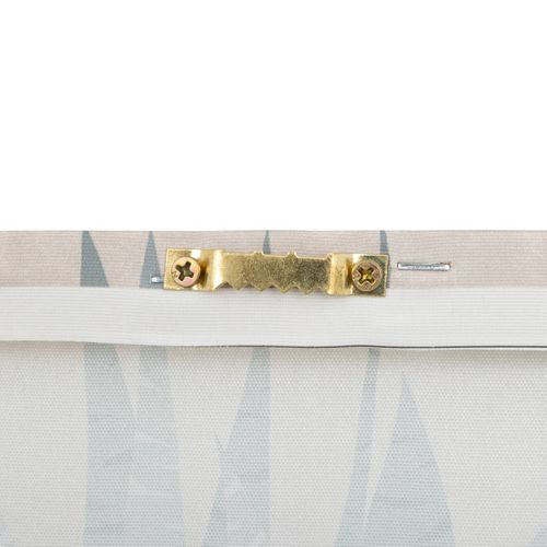 Toile Imprimée "jennifer" 28x28cm Multicolore