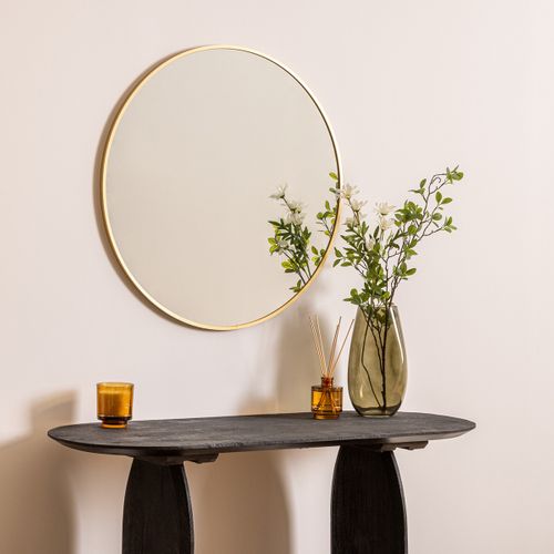 Miroir Rond Alice Métal D70cm