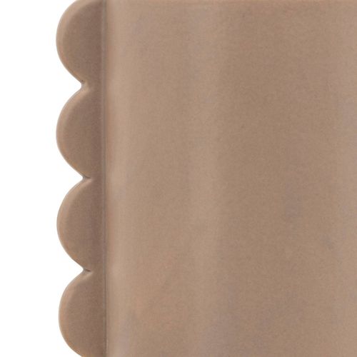 Vase En Céramique Mat Design Moderne H 25.5 Cm