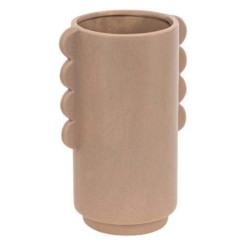 Vase En Céramique Mat Design Moderne H 25.5 Cm