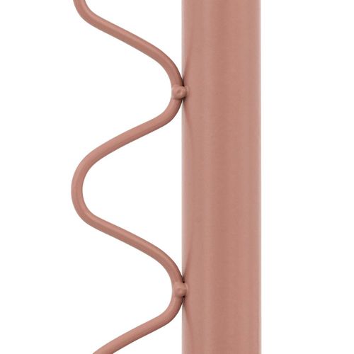 Bougeoir Chandelier En Métal D 9.5 X H 20 Cm