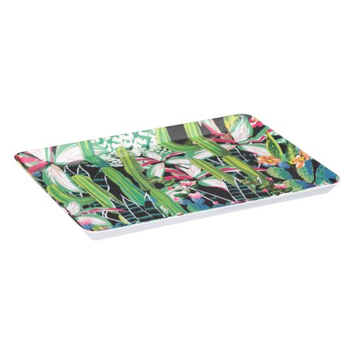 Plateau De Service Déco Exotique 30 X 22 Cm