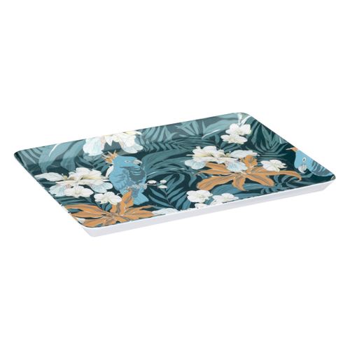 Plateau De Service Déco Exotique 30 X 22 Cm