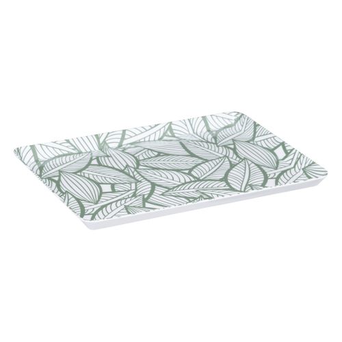 Plateau De Service Déco Végétale 30 X 22 Cm