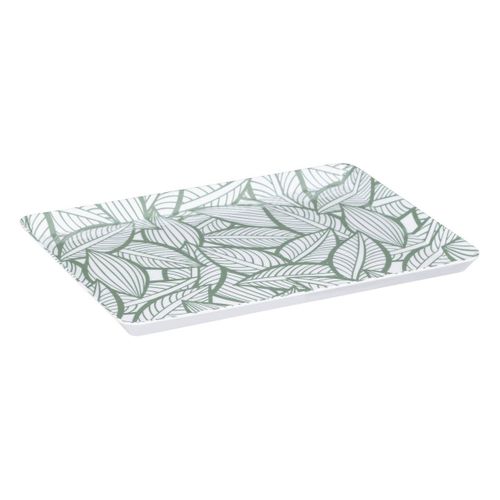 Plateau De Service Déco Végétale 30 X 22 Cm