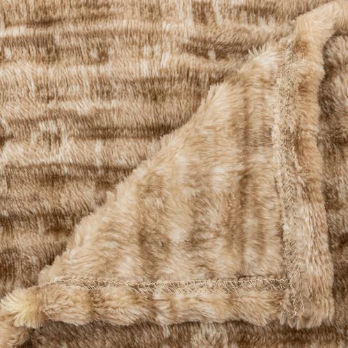 Plaid Flanelle En Relief 125 X 150 Cm