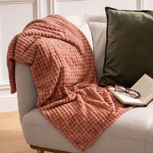 Plaid Flanelle En Relief 125 X 150 Cm