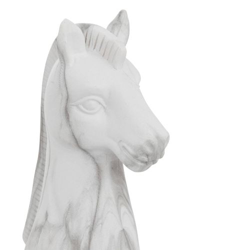 Déco à Poser Pièces D'échec "olen" Gris H26,5cm