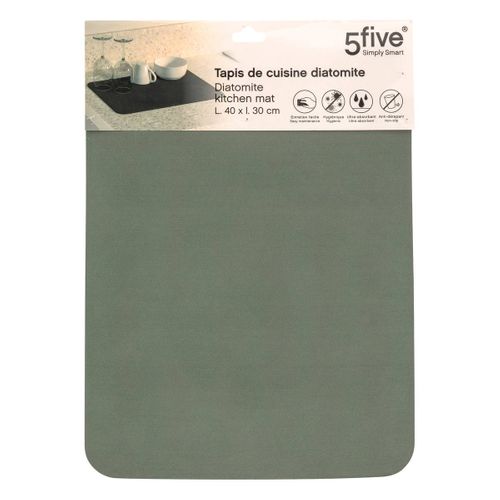 Tapis De Vaisselle En Diatomite 40x30cm
