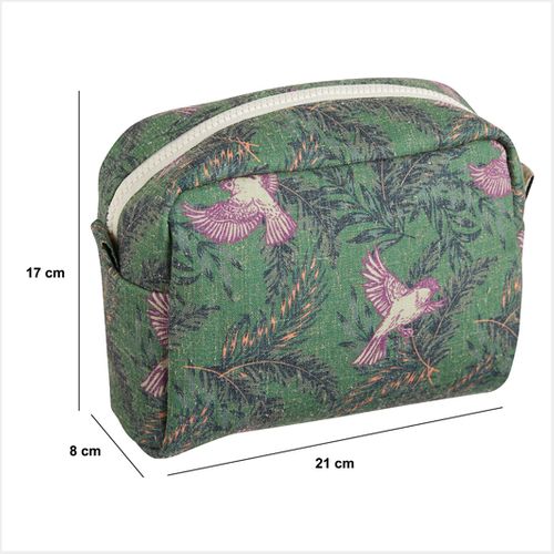 Trousse De Toilette à Motif Jungle 21x8cm