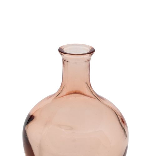 Soliflore En Verre Coloré H 11.2 Cm