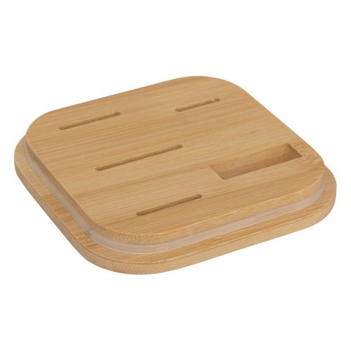 Bloc "sensia" 4 Couteaux Et Ciseaux Manches En Bambou