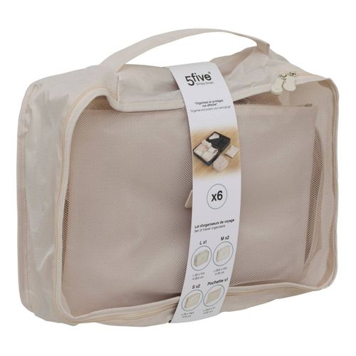 Lot Organiseur Valise Aloha 6 Pièces