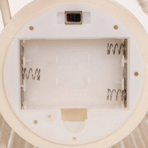 Lampe LED Batterie Oda Blanc H17cm