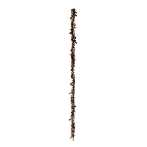 Guirlande De Noël Large 15 Cm Déco Feuilles Houx Longueur 2 Mètres