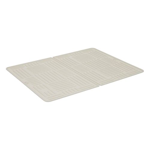 Tapis De Vaisselle Sileo Pliant Beige