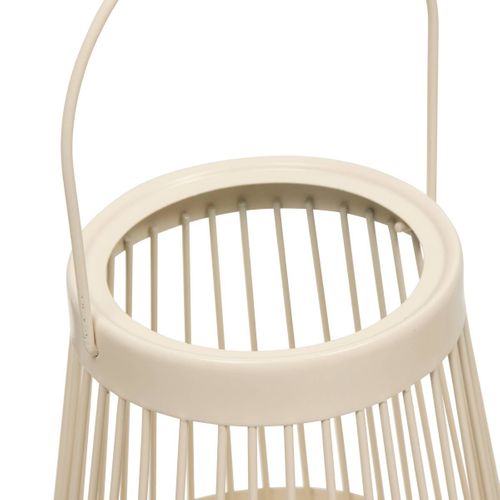 Lanterne Doni En Acier 13x13x16cm