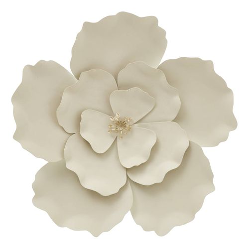 Décoration Murale Flok 29x29cm Beige