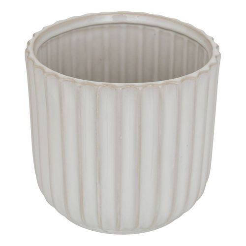 Cache-pot Iko En Grès 16x16x15cm