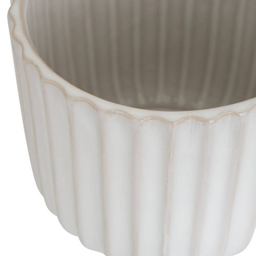 Cache-pot Iko En Grès 16x16x15cm