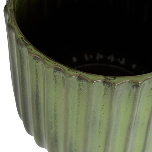 Cache-pot Iko En Grès 16x16x15cm