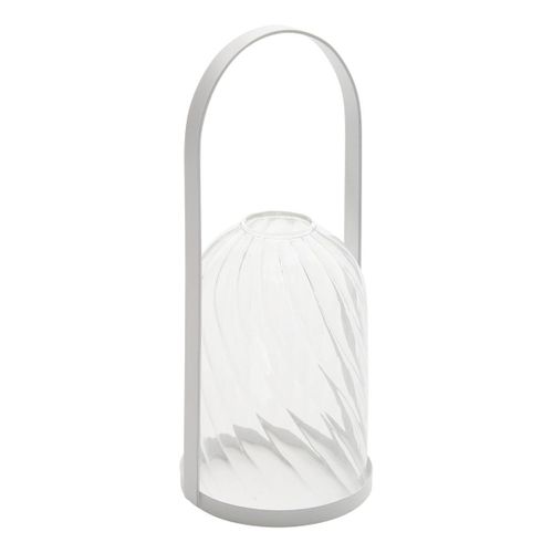 Lanterne Fleur De Rose H20cm