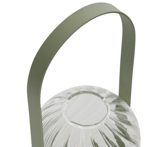 Lanterne Fleur De Rose H20cm