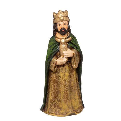 Déco De Crèche De Noël Set De 11 Santons En Résine