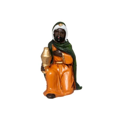 Déco De Crèche De Noël Set De 11 Santons En Résine