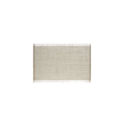 Set De Table En Jute "frange" 30x45cm Beige