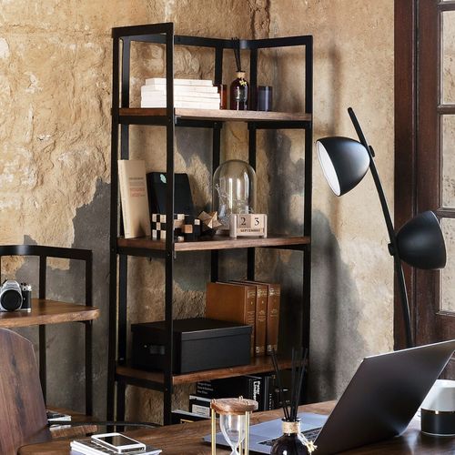 Etagère Courbe 4 Niveaux Bois De Manguier Atmosphera