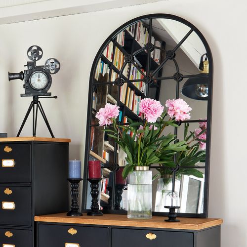 Miroir Flower En Métal 70 X 110