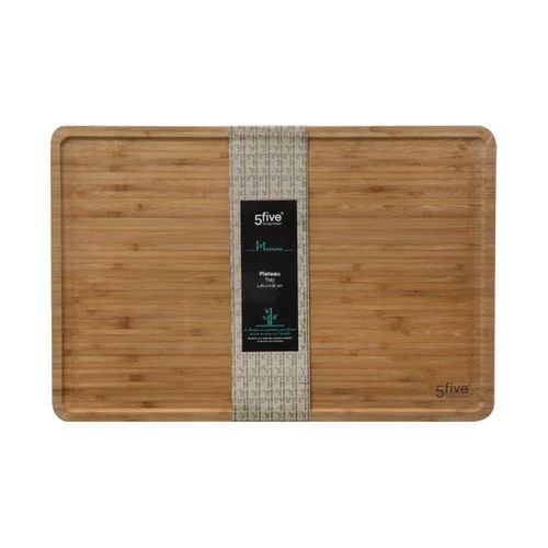 Plateau De Présentation En Bambou 45 X 30 Cm