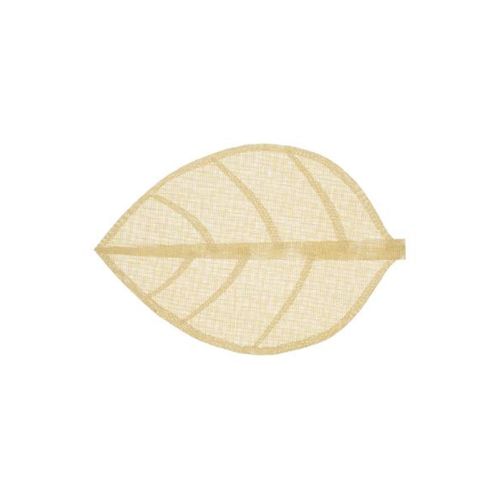 Set De Table "feuille" 33x50cm Naturel