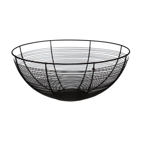 Corbeille à Fruits En Métal Noir D 32 Cm