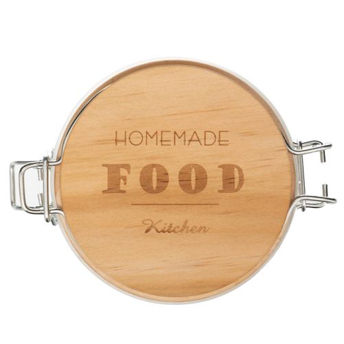 Bocal Verre Couvercle Pin 1l Wording