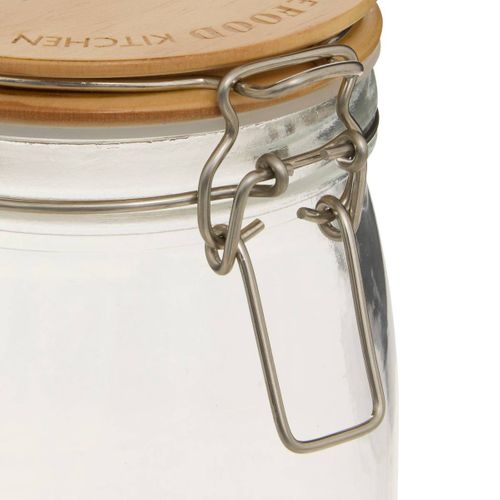 Bocal Verre Couvercle Pin 1l Wording