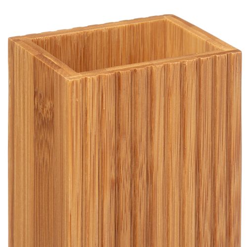 Gobelet Et Porte Brosse à Dents En Bambou