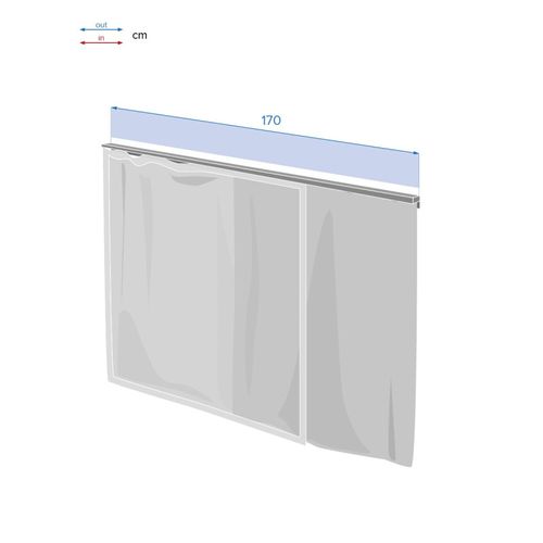 Rail Pour Rideaux Et Moustiquaires Pour Pergola Majaé Hespéride