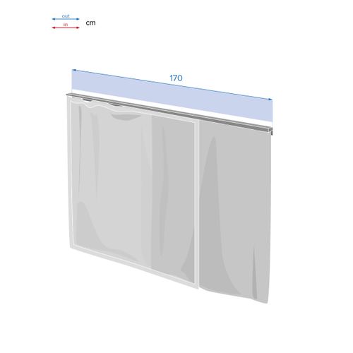 Rail Pour Rideaux Et Moustiquaires Pour Pergola Majaé Hespéride