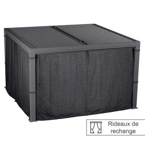 Rideaux Pour Tonnelle Majaé 3,6x3,6 M Hespéride
